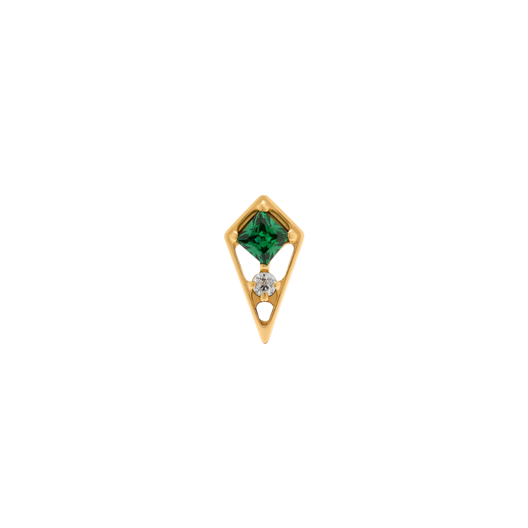 PVD Gold Framed gems