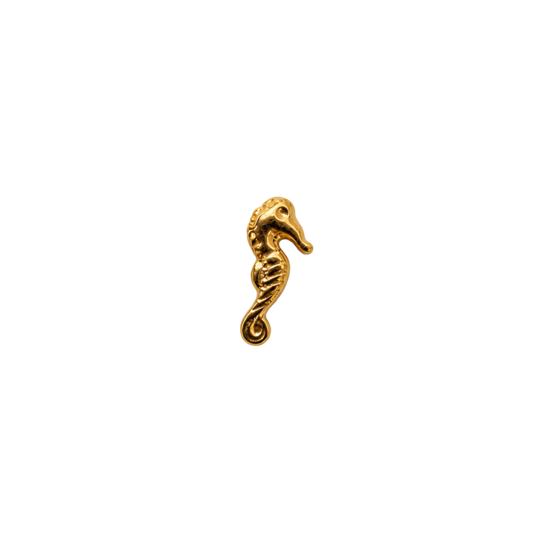 PVD Gold Seahorse