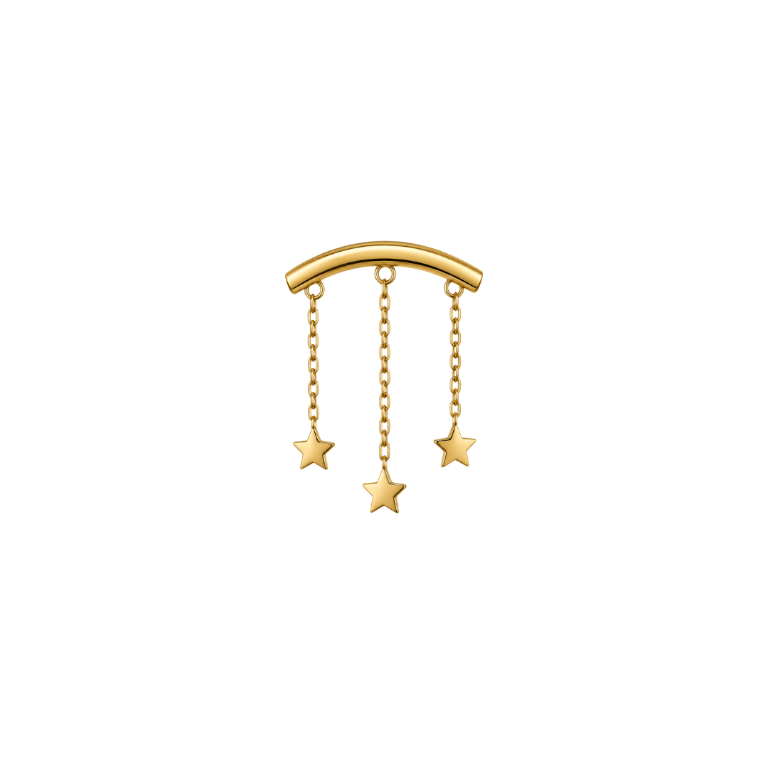 PVD Gold Top with dangles
