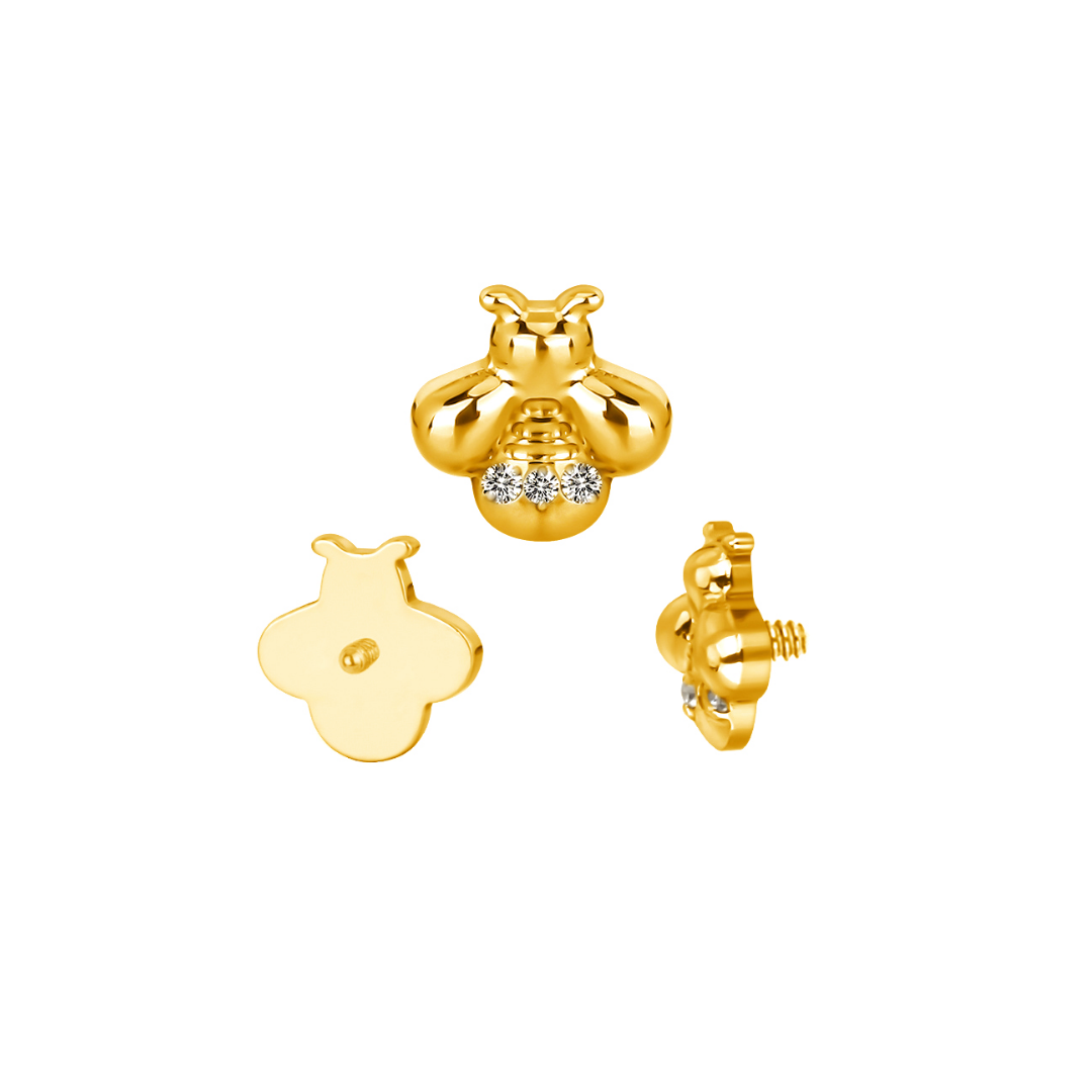 PVD Gold Bee
