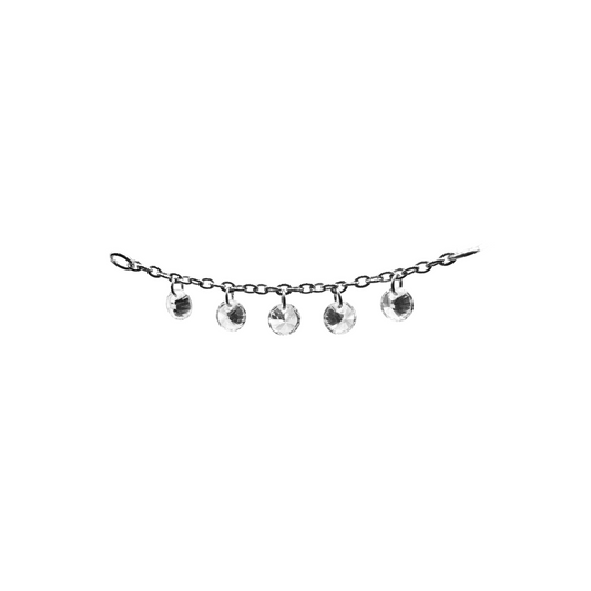 40mm chain with gems