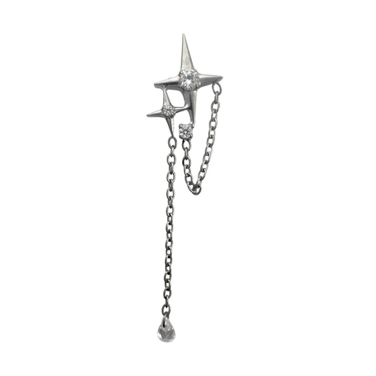 Big star top with chain