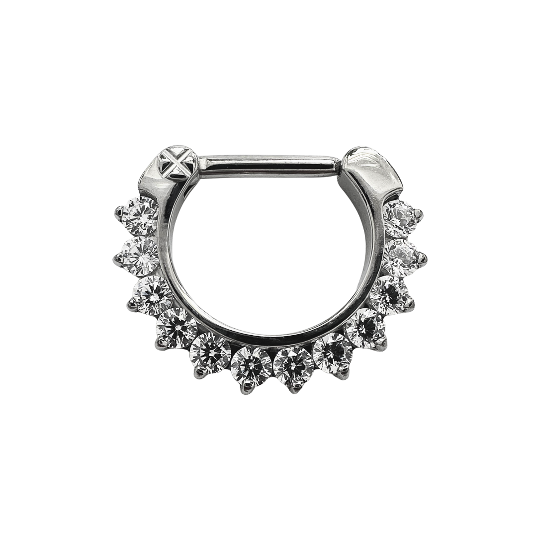 Ring with gems