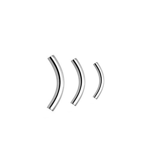 1.2mm curved barbell post