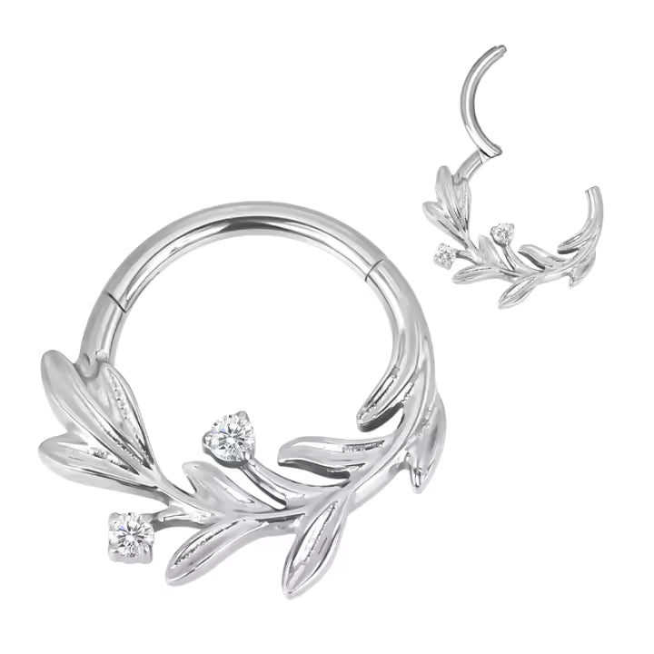 Ring with a branch