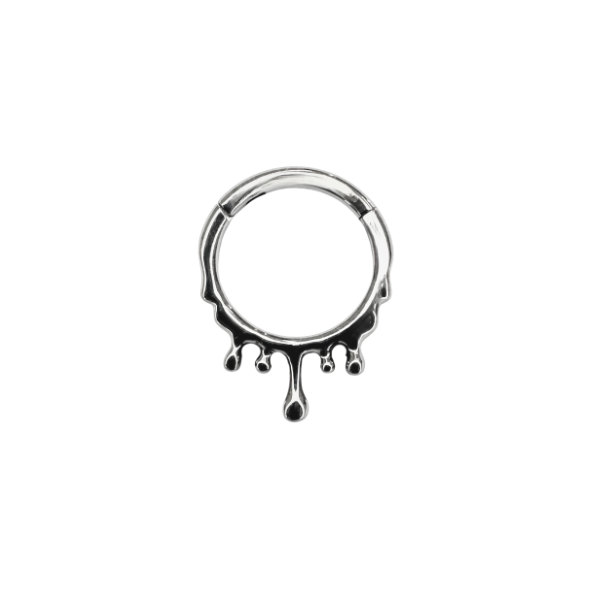 Ring with drops