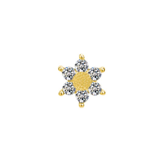 PVD Gold Flower