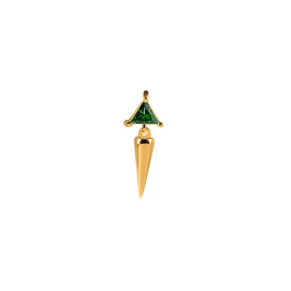 PVD Gold Top with a hanging spike