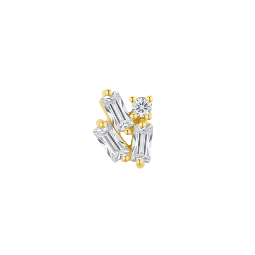PVD Gold Gem cluster
