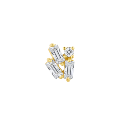 PVD Gold Gem cluster