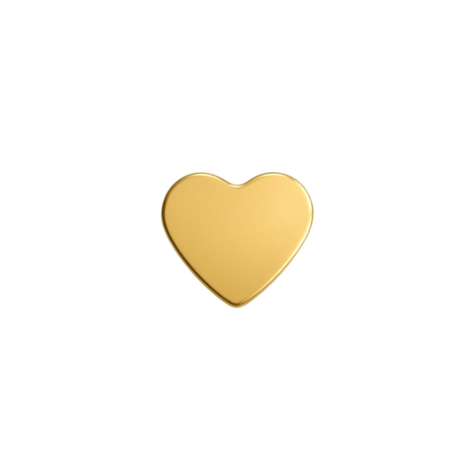 PVD Gold Heart