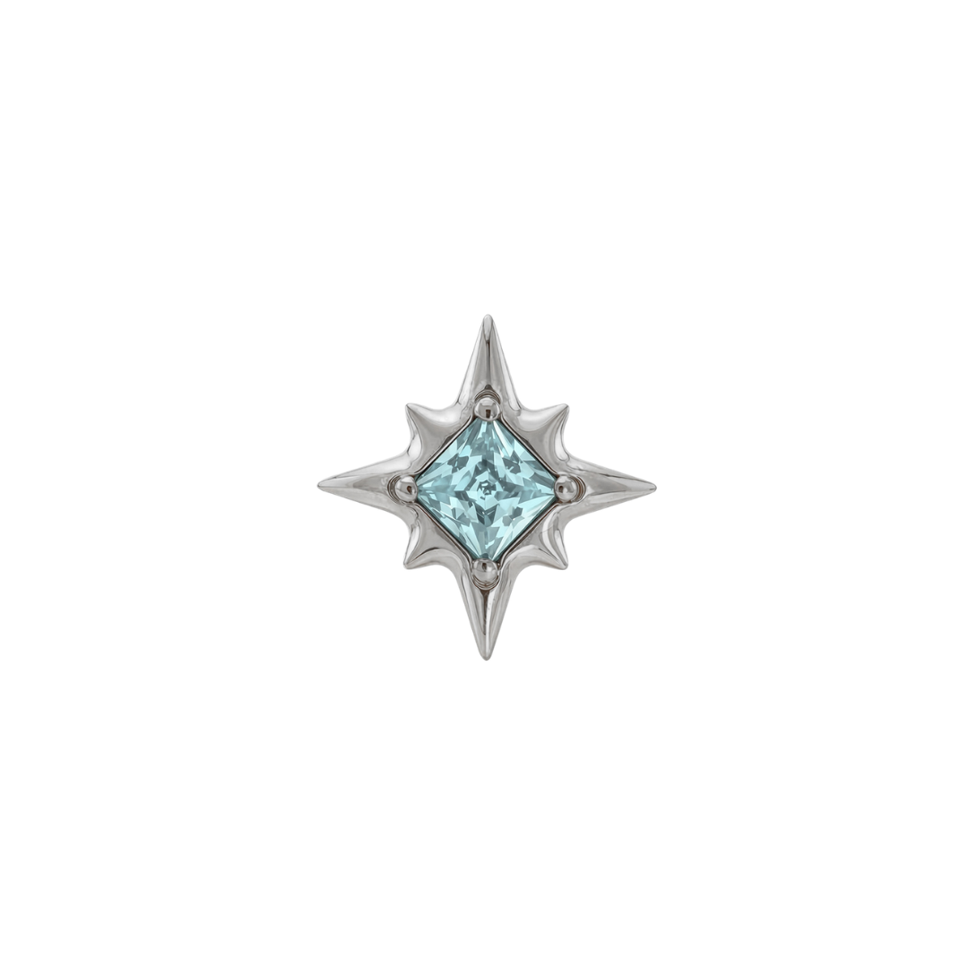Star with a gem
