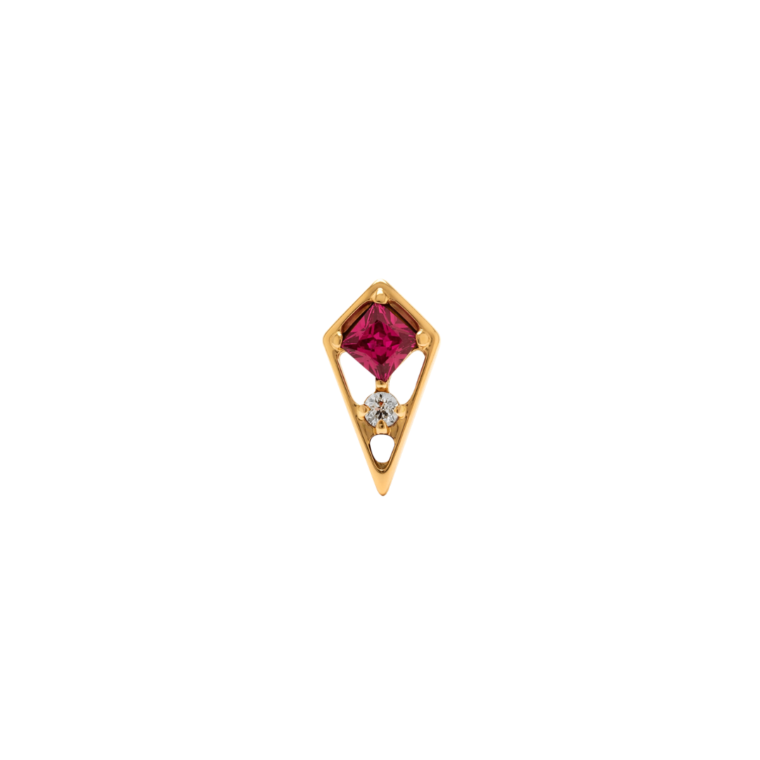 PVD Gold Framed gems