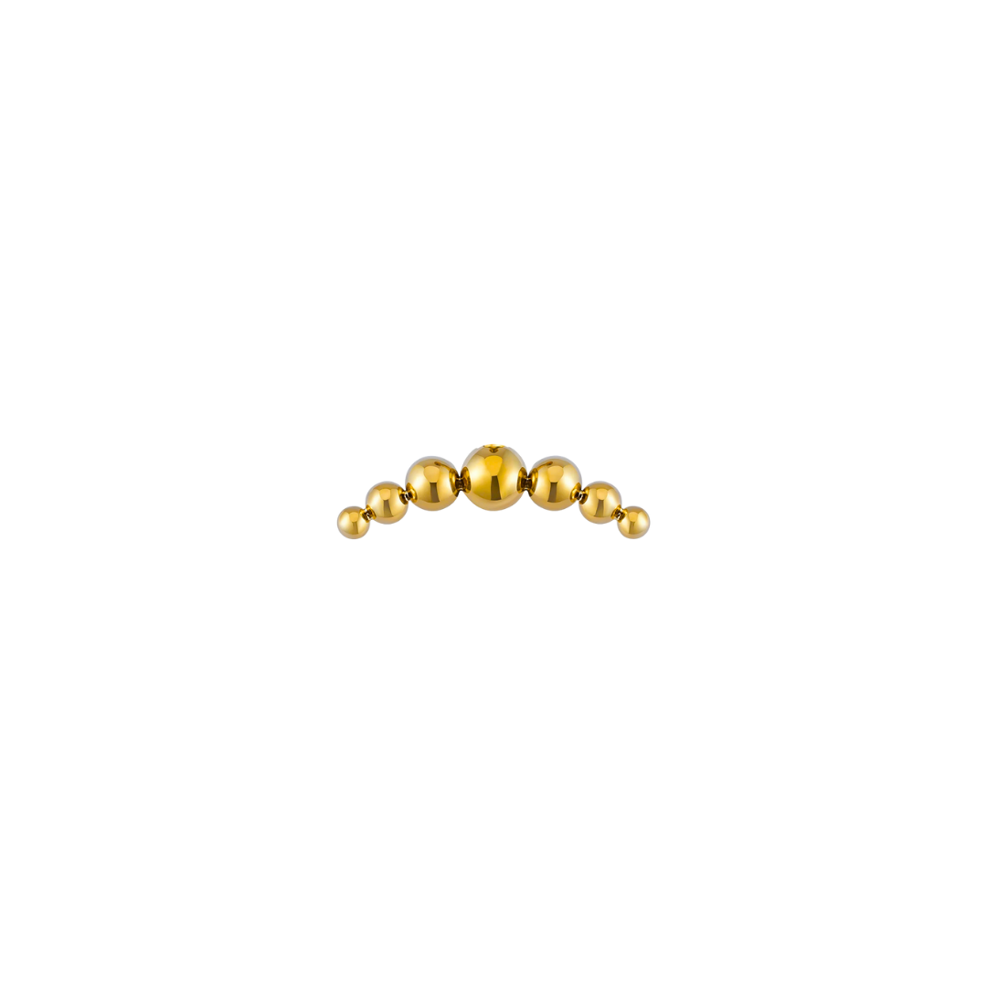 PVD Gold Small bead cluster