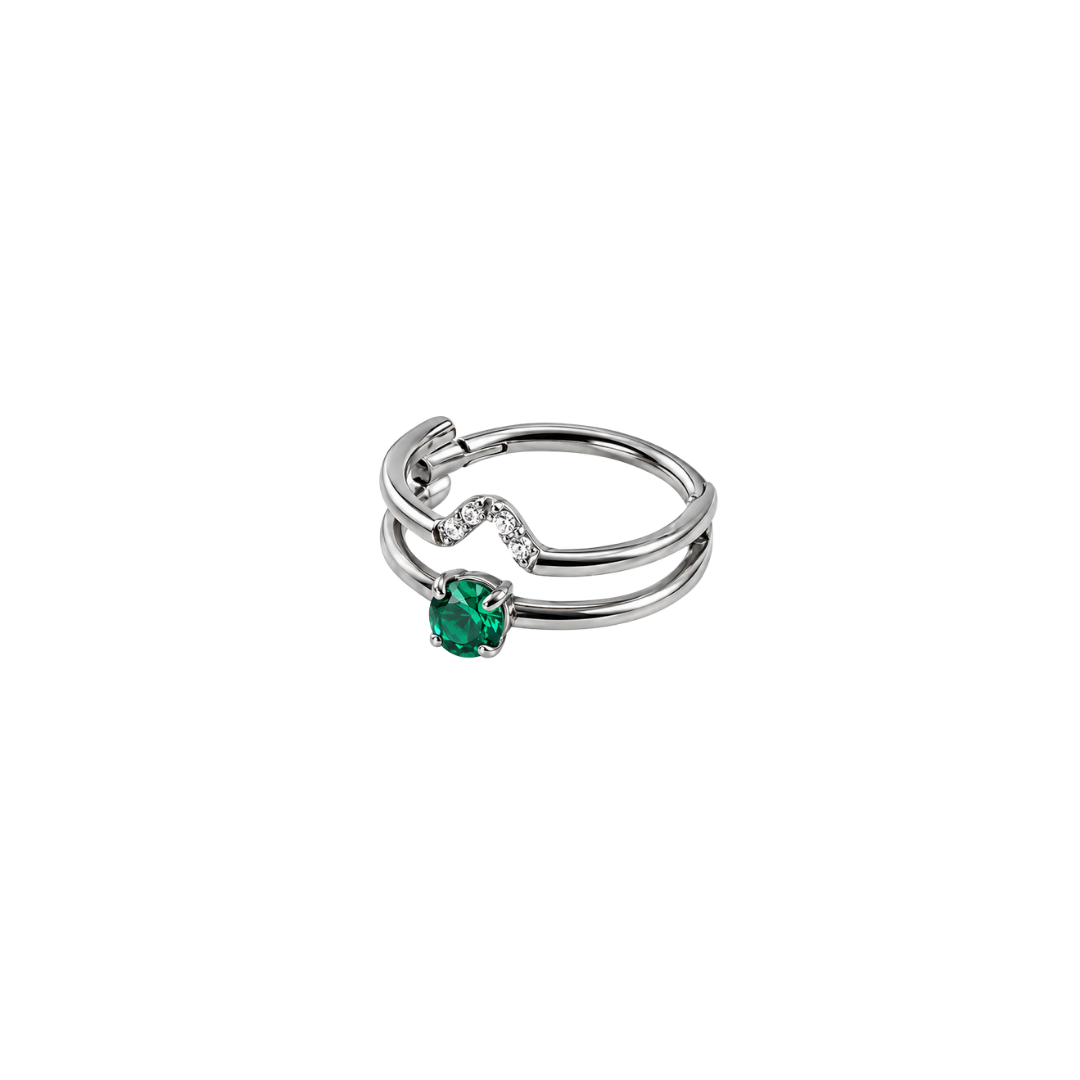 Ring with gems