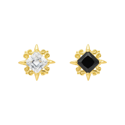 PVD Gold Gem top