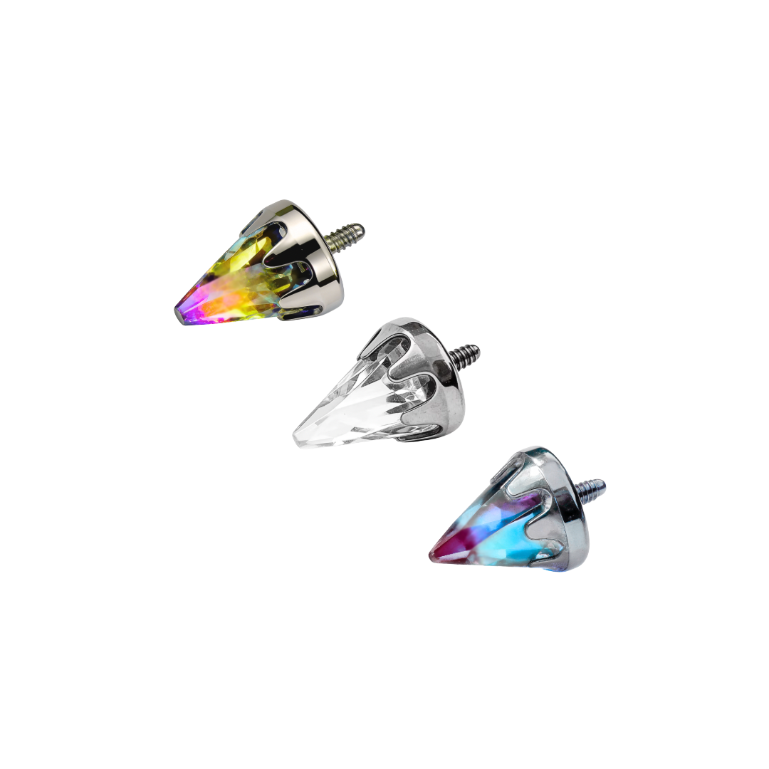 Crystal cone