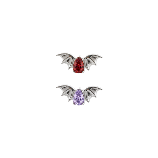 Gem with bat wings