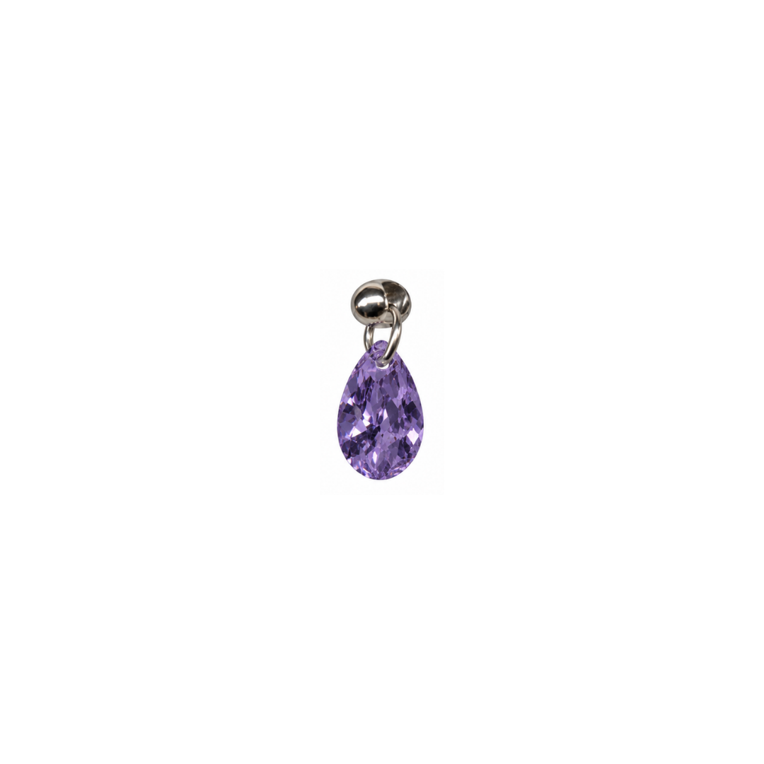 Top with a hanging gem