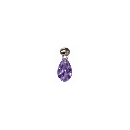 Top with a hanging gem