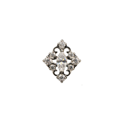 Gems with swirl design