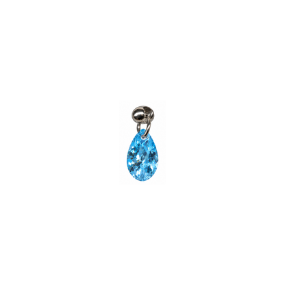 Top with a hanging gem