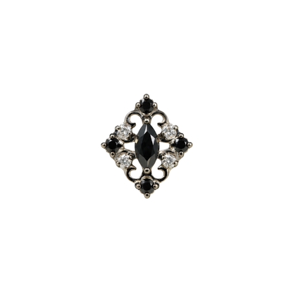 Gems with swirl design