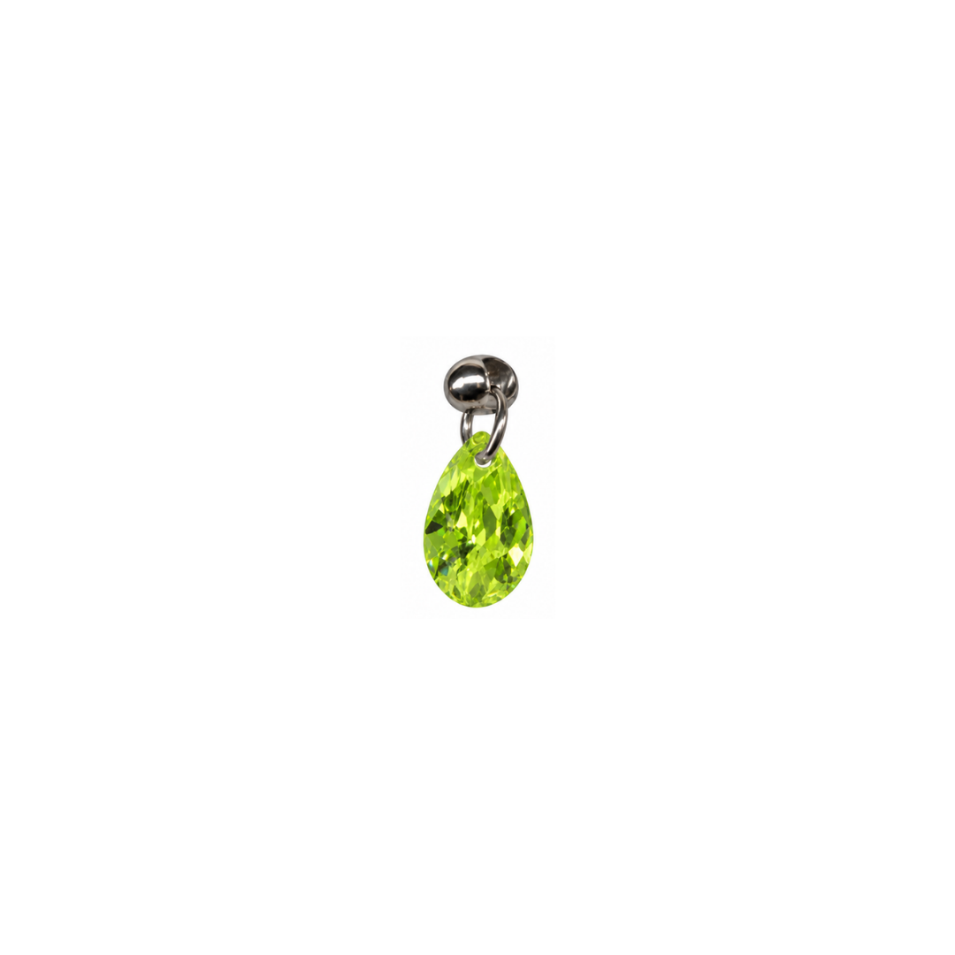 Top with a hanging gem
