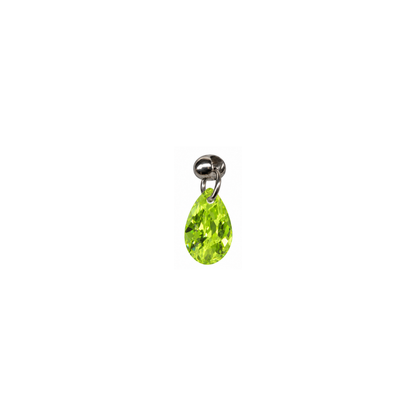 Top with a hanging gem