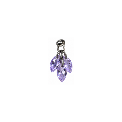 Top with hanging gems