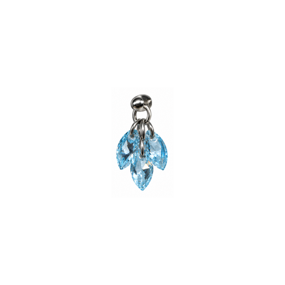Top with hanging gems
