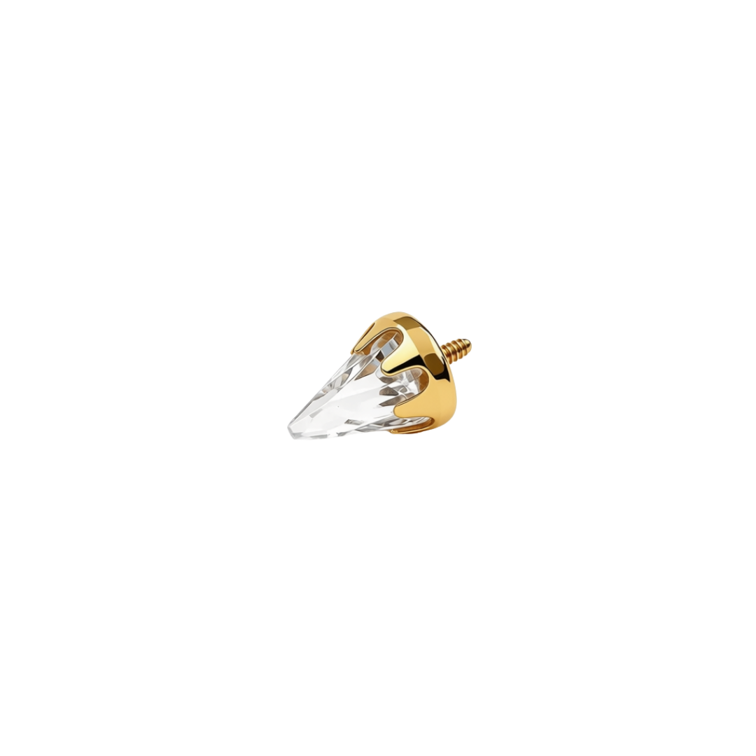 PVD Gold Crystal cone