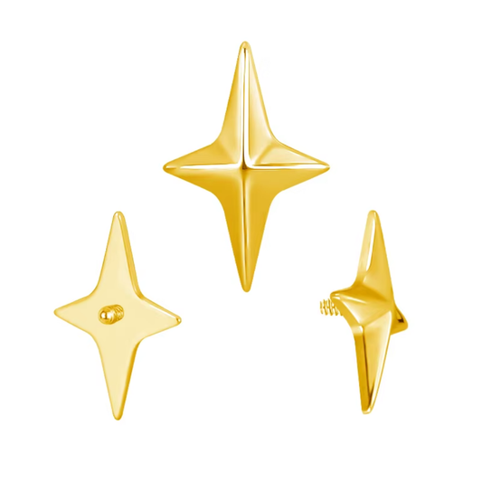 PVD Gold Star
