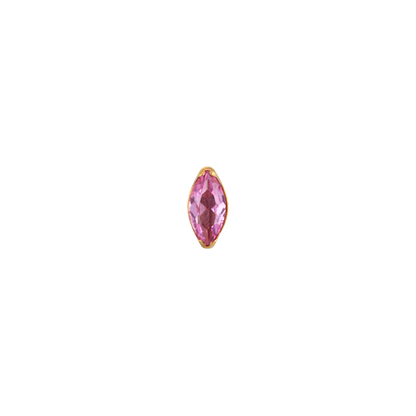 PVD Gold Mini marquise