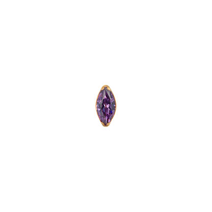 PVD Gold Mini marquise