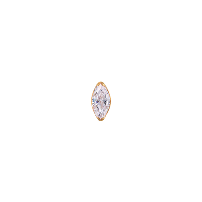 PVD Gold Mini marquise