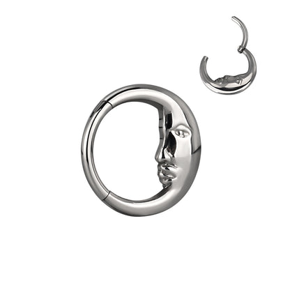 Žiedelis mėnulis su veidu