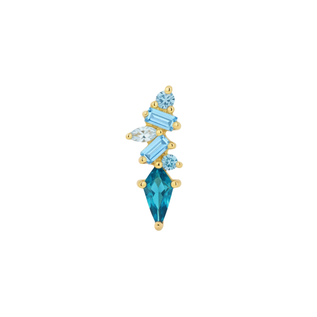 PVD Gold Gem cluster