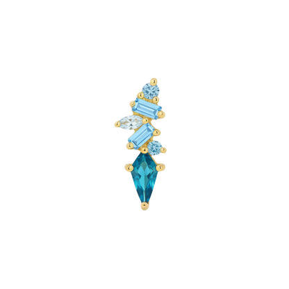 PVD Gold Gem cluster
