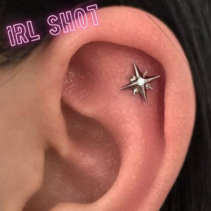 Mini star with a gem