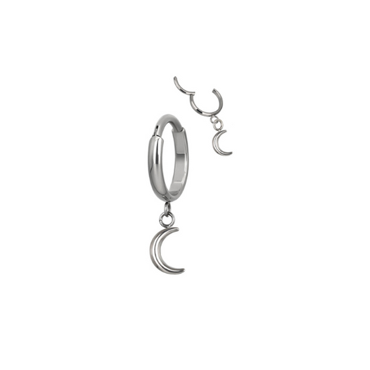 Ring with a moon charm