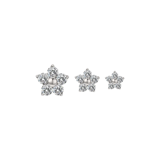 Five gem flower