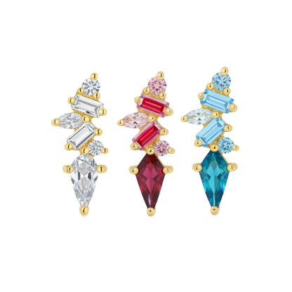 PVD Gold Gem cluster